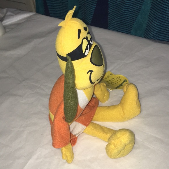 Genuine Hanna-Barbera “Hong Kong Phooey” new with tags martial arts plush dog - Picture 15 of 16